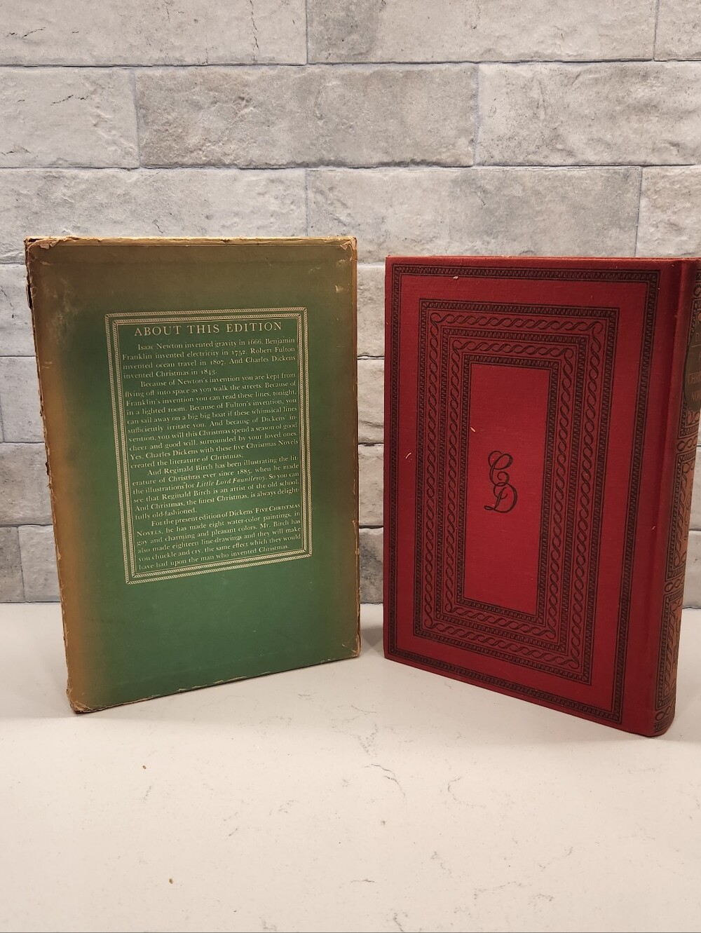 Charles Dickens 1939 Five Christmas Novels
